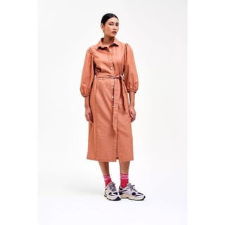 CKS Dress Ivorys coloured denim rust