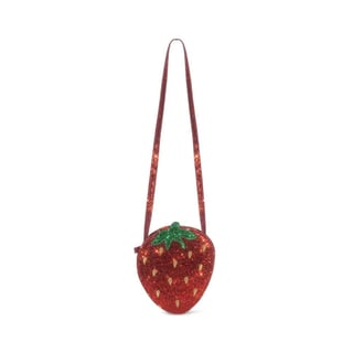 Konges Sløjd Tut Strawberry Shoulder Bag Barbados Cherry