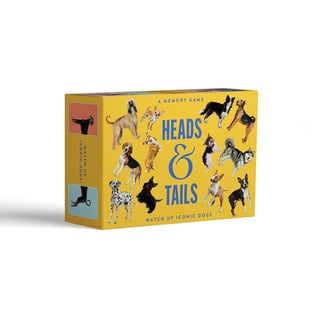Memory Game Heads & Tails Match up Dogs