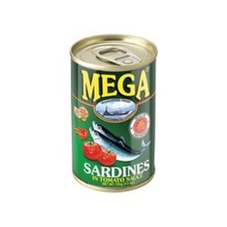 Mega Sardines in Tomato Saus 155g