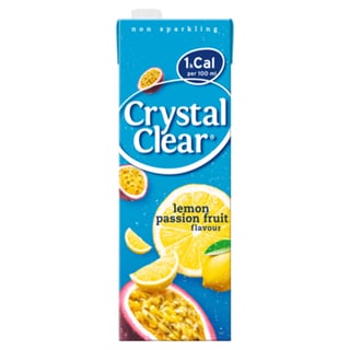 Crystal Clear Lemon Passion Fruit