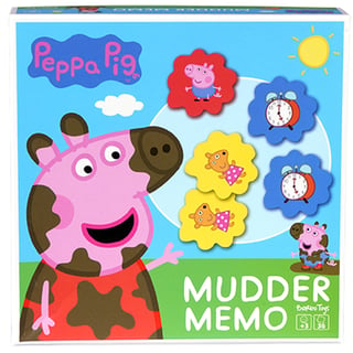 Barbo Toys Leerspel Peppa Pig Moddermemo 36 Delig 3+