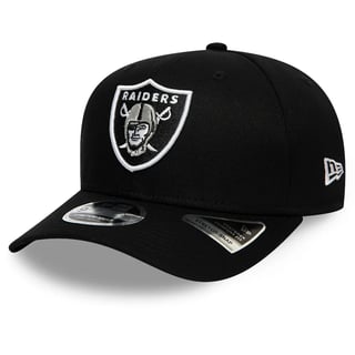 Las Vegas Raiders Black 9FIFTY Stretch Snap Cap