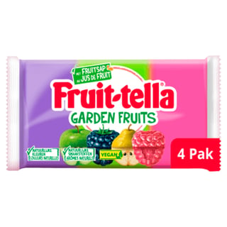 Fruittella Garden Fruits Vegan 4-Pack