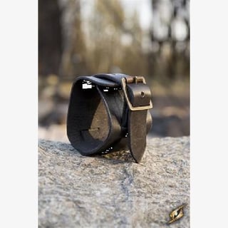 Cuff Bracelet - Black - 20 Cm