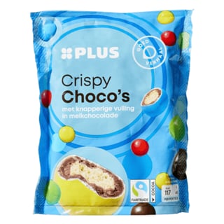 PLUS Choco's Crispy Fairtrade