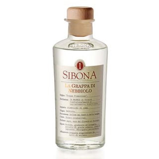 Grappa Sibona Nebbiolo
