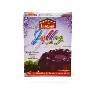 Laziza Black Currant Flavoured Jelly 85 Grams