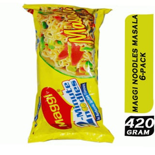 Maggi Noodles Masala 6 Pack 420 Grams