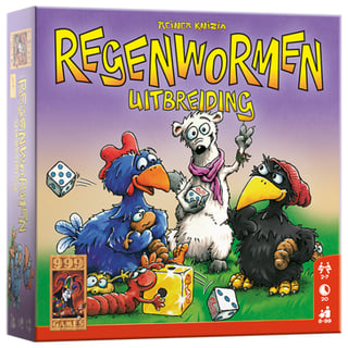 999 Games Dobbelspel Regenwormen Uitbreiding 8+