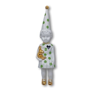 Hanging Around Meisje Polkadots Groen 27cm