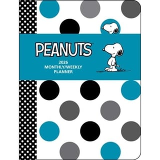 Peanuts 2026 Monthly/Weekly Planner