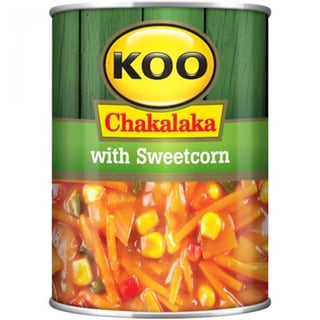 Koo Chakalaka With Sweet Corn 410G