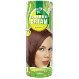 Hennaplus Kleurcrème 5.6 Warm Rood - Haarverf