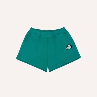 The Campamento Green Baby Shorts