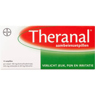 Theranal Aambeienzetpillen 12st 12