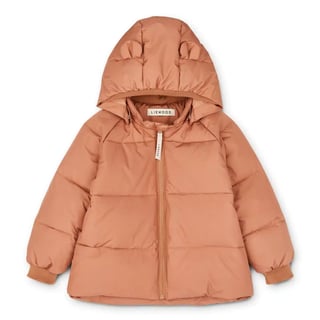 Liewood Polle Down Puffer Jacket-Tuscany Rose