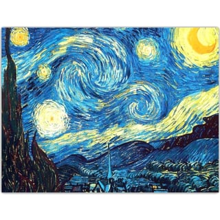 Postkaart - Vincent Van Gogh - De Sterrennacht