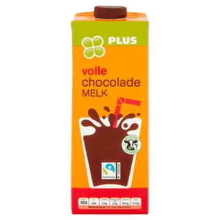 PLUS Fairtrade Chocolademelk Vol