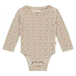 A Tiny Story Baby Romper Flowers Snow