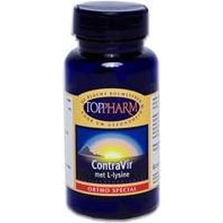 Toppharm ContraVir L-Lysine - 52 Gr - 60 Capsules ? Voedingssupplement