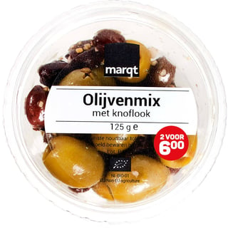 Olijvenmix Met Knoflook