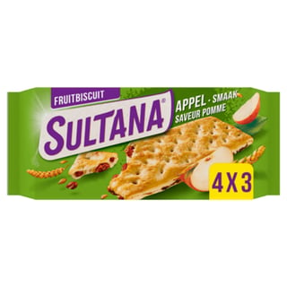 Sultana FruitBiscuits Appel