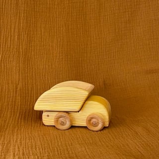 Houten Kiepwagen - Handgemaakt