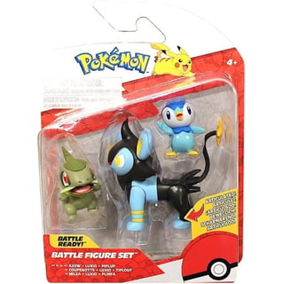 Pokémon Battle Figure Set - Axew + Luxio + Piplup