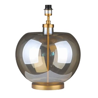 Tafel Lamp Voet Amira Amber Transparant Glas 40x53cm