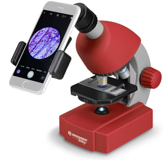 Bresser Junior Microscoop - Kleur: Rood