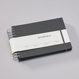 Semikolon Photo Album Mini Mucho Cream - Dark grey