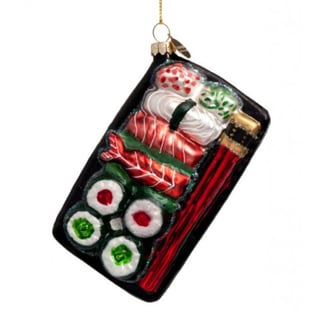 Kerstbal Bord Sushi