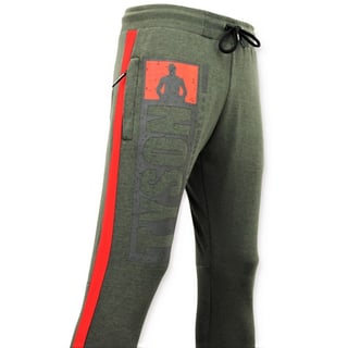 Exclusieve Sweatpants Heren - Mike Tyson Trainingsbroek - Groen