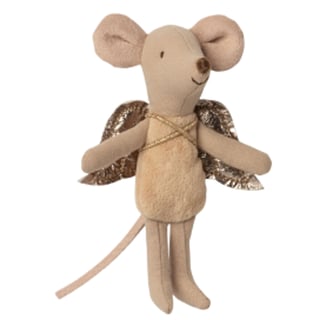 Maileg Fairy Mouse, Little - Beige