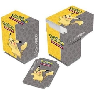 Deckbox Solid Pikachu