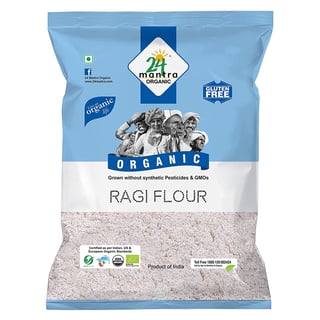 24 Mantra Organic Ragi Flour 1 Kg