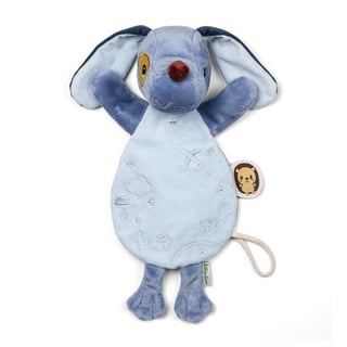 Lilliputiens Glow-in-the-Dark Knuffeldoekje Hond Jules