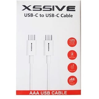 Xssive Type-C to Type-C Cable 1m XSS-PVC100CC