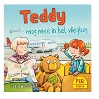 Pixi Serie Nr 10 Reizen:Teddy Mag Mee In Het Vliegtuig