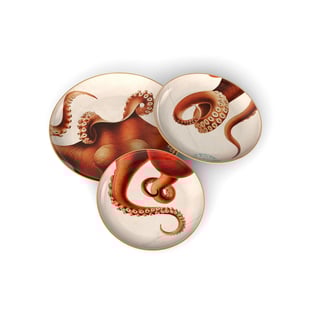 Porseleinen Set Octopus