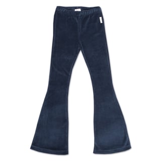 Petit Blush - Flared Pants Velour Moonlit Ocean