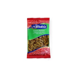 Ali Baba Green Raisins 100 Grams