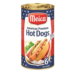 Meica American Premium Hot Dogs 250g