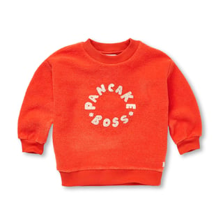 Sproet & Sprout Sweatshirt Terry Pancake Boss Tomato