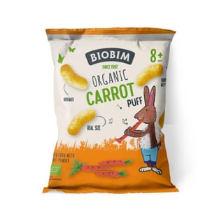 Carrot Puff 8+ Maanden Bio