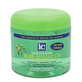 IC Fantasia Hair Polisher Olive Styling Gel 454GR
