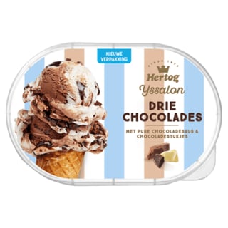 Hertog Hertog IJs 3 Chocolades