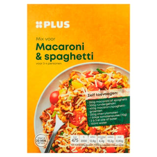 PLUS Mix Voor Macaroni Spaghetti