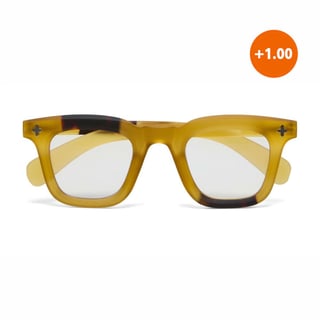 Leesbril FIRENZE Square Yellow Havana OK058Y3H